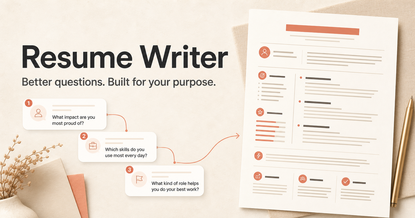 Resume Writer preview